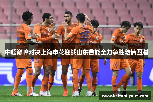 中超巅峰对决上海申花迎战山东鲁能全力争胜激情四溢